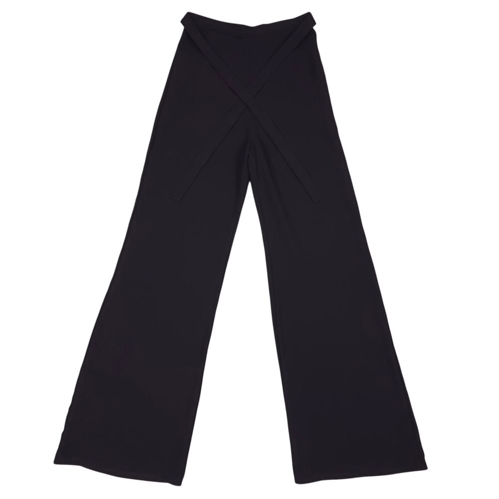 Amanda Uprichard Ariya Pants Black Sz Small